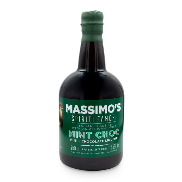 Massimo's Spiriti Famosi Mint Chocolate Liqueur, 750ml