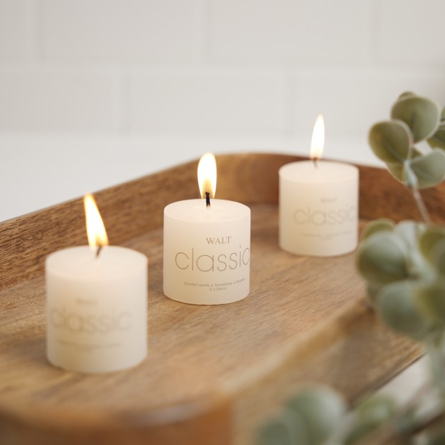 Thread Office Soy Wax Votive Candles, Pack of 12