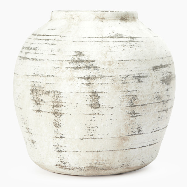 Thread Office Distressed Clinker Vessel