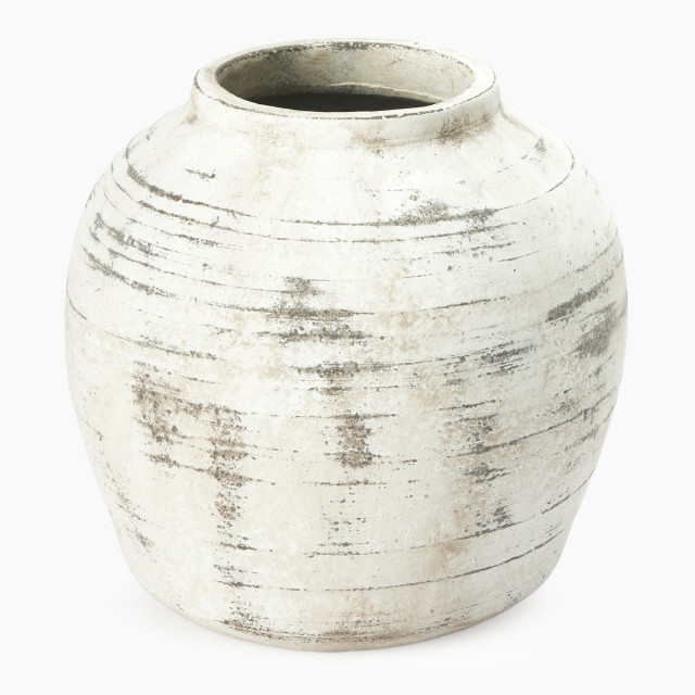Thread Office Distressed Clinker Vessel