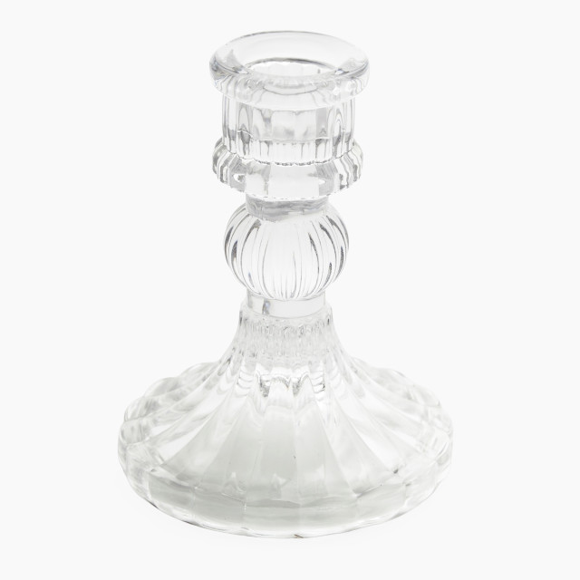 Thread Office Classic Clear Dinner Candle Holder