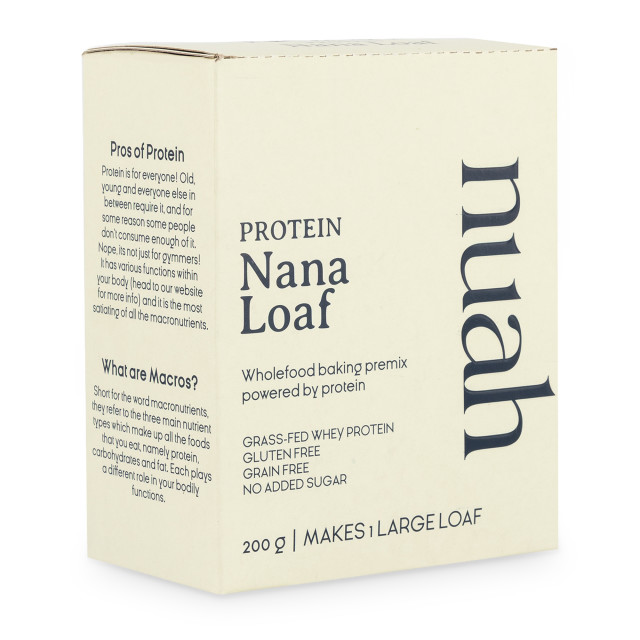 Nuah Protein Nana Loaf Premix, 200g