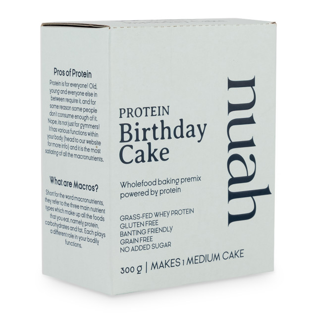 Nuah Protein Birthday Cake Premix, 300g