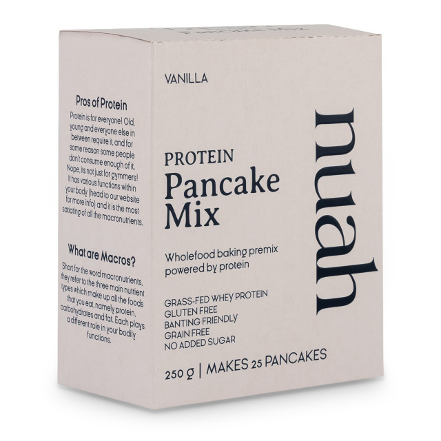 Nuah Protein Vanilla Pancake Premix, 250g