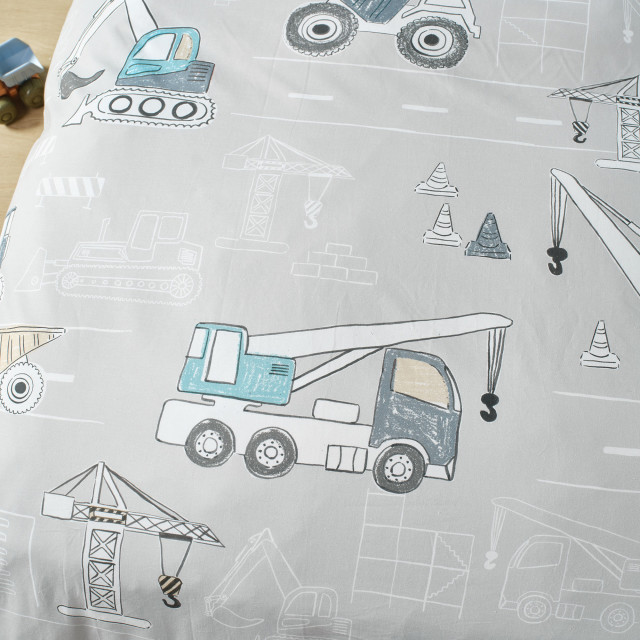Linen House Construction Day Duvet Cover Set - Single