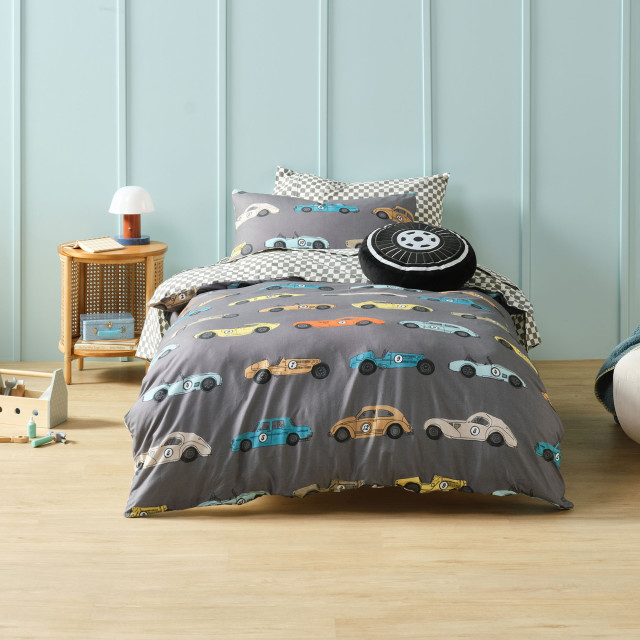 Linen House Racecar Riot Duvet Cover Set - Double