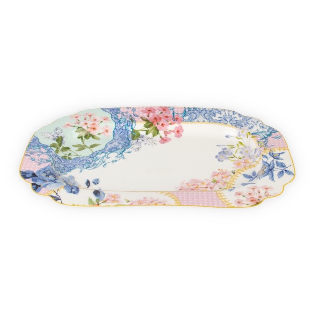 Jenna Clifford Belle Fleur Rectangular Platter, 38cm