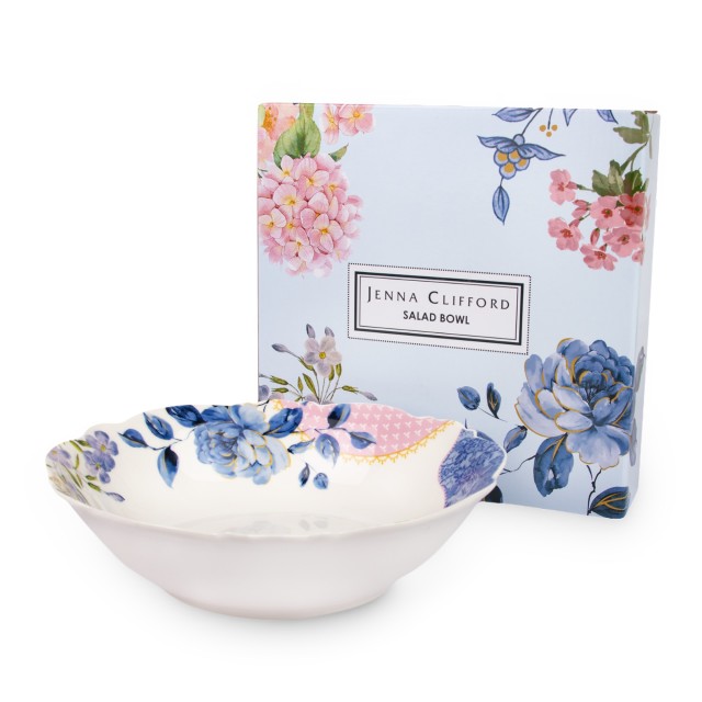 Jenna Clifford Belle Fleur Salad Bowl, 23cm