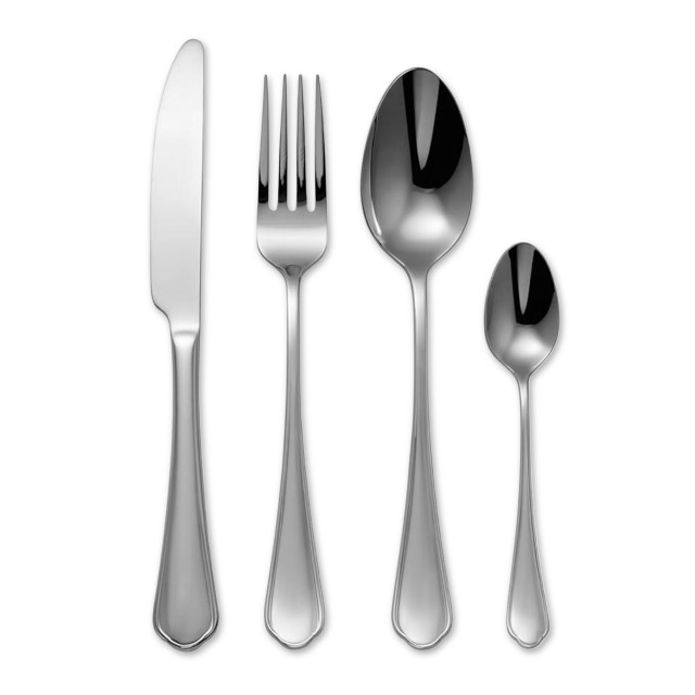 Jenna Clifford Modera Silver Cutlery Set, 16-Piece