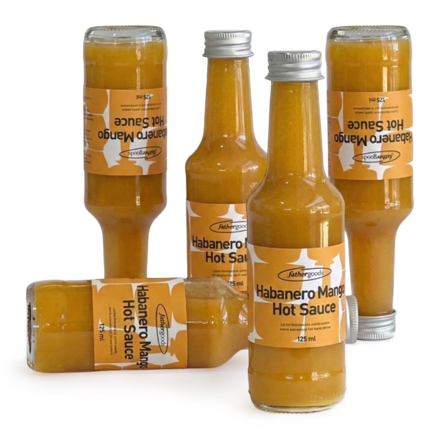 Father Goods Habanero Mango Hot Sauce, 125ml