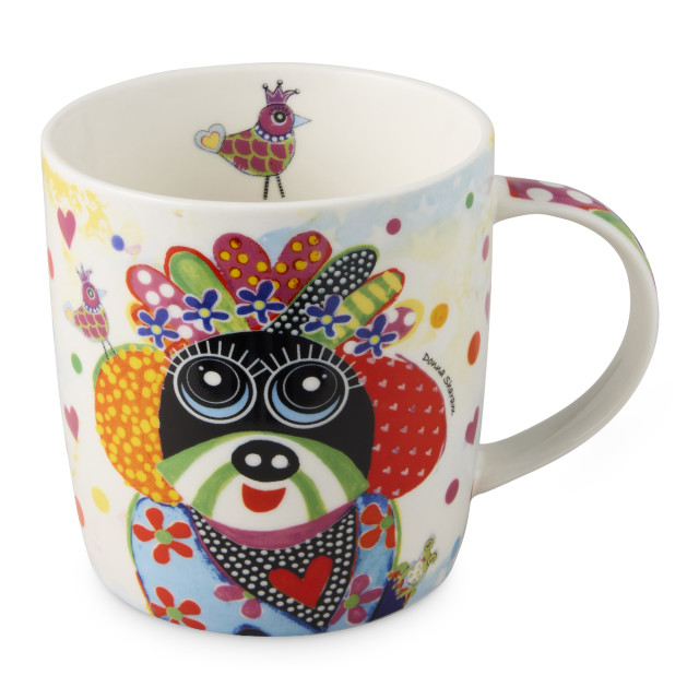 Maxwell & Williams Donna Sharam Kaleidoscope Mug, 370ml - Bestie