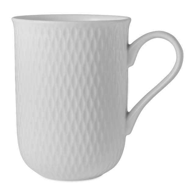 Maxwell & Williams White Basics Diamonds Regent Mug, 350ml