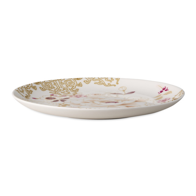 Maxwell & Williams Kimono Cake Plate, 20cm - White
