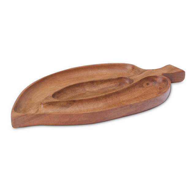 Humble & Mash Acacia Leaf Platter, 35cm