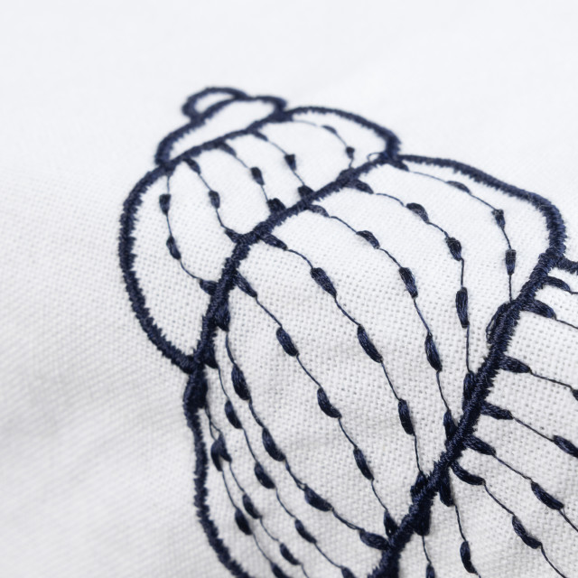 Humble & Mash Sea Life Embroidered Tablecloth, 275cm