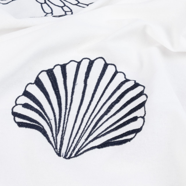 Humble & Mash Sea Life Embroidered Tablecloth, 275cm