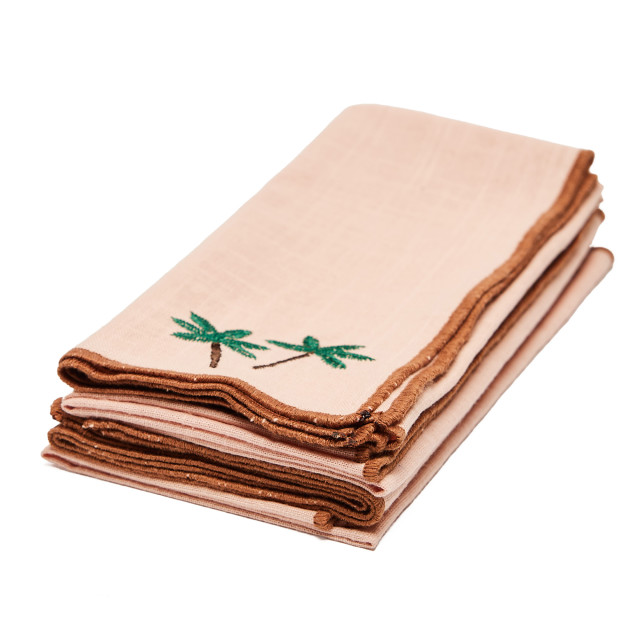 Humble & Mash Tropical Napkins, Set of 4