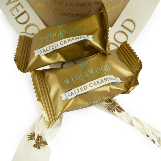 Wedgewood Nougat Salted Caramel Nougat in Small Hat Box