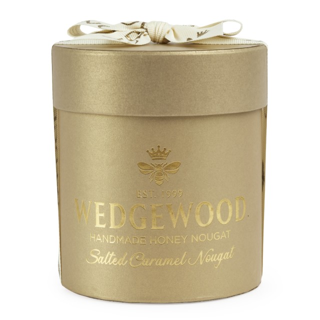 Wedgewood Nougat Salted Caramel Nougat in Small Hat Box