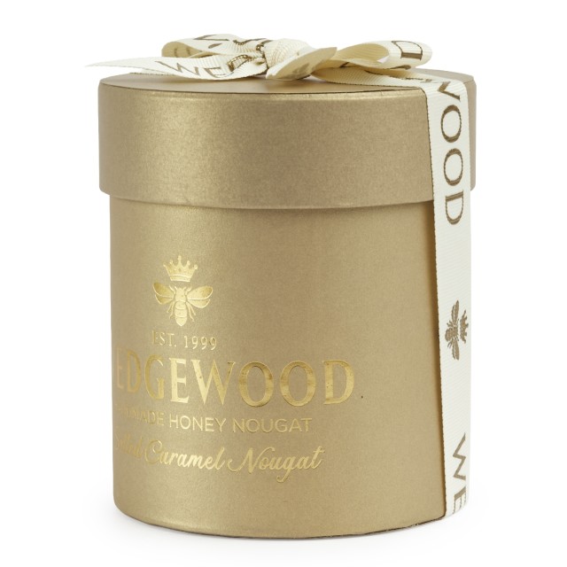 Wedgewood Nougat Salted Caramel Nougat in Small Hat Box