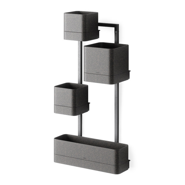 Umbra Cubiko Wall Planter - Black