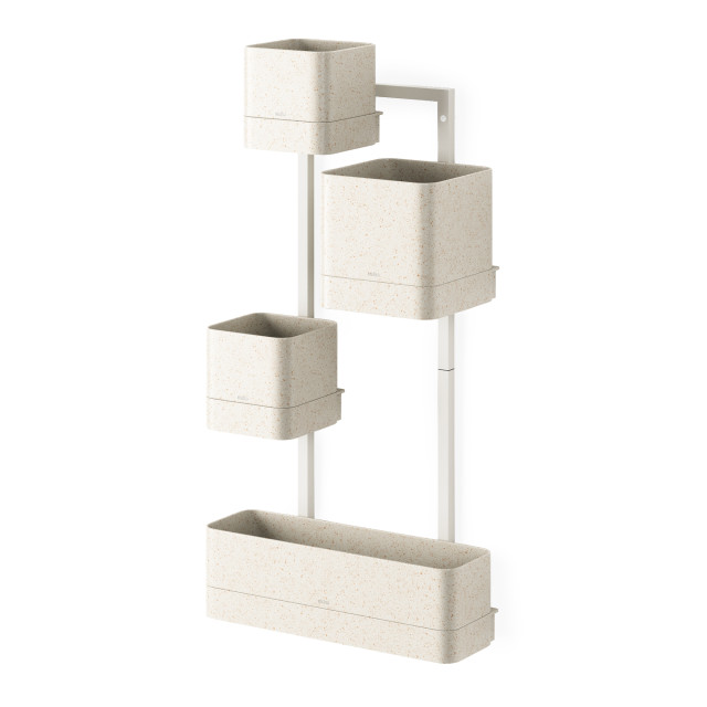 Umbra Cubiko Wall Planter - Sand