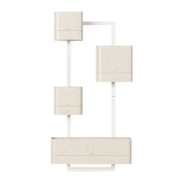 Umbra Cubiko Wall Planter - Sand