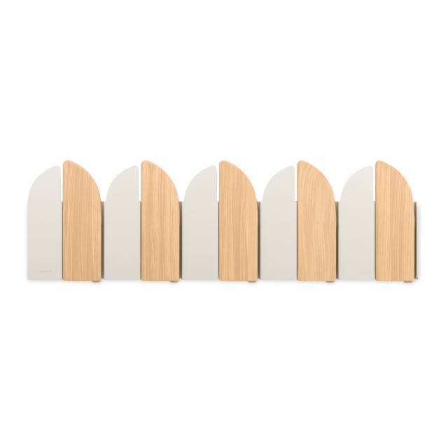 Umbra Saloon Hook - Natural and Sand