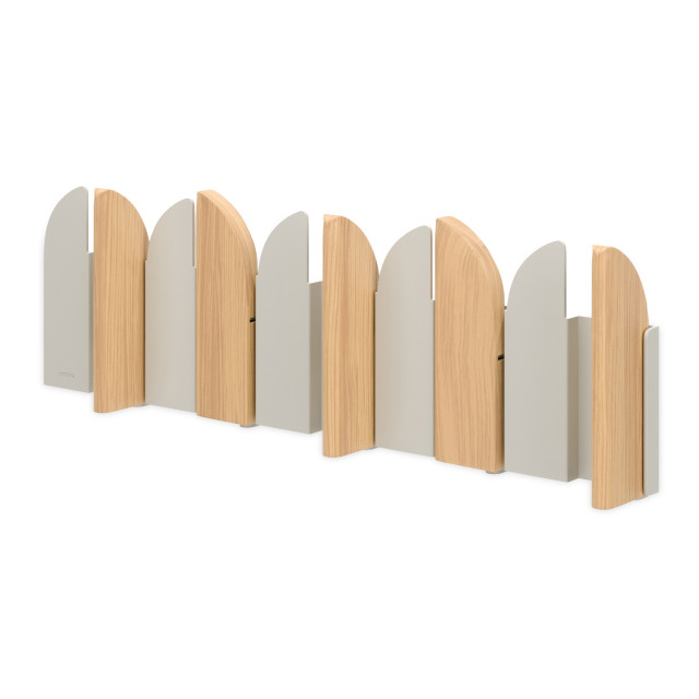 Umbra Saloon Hook - Natural and Sand