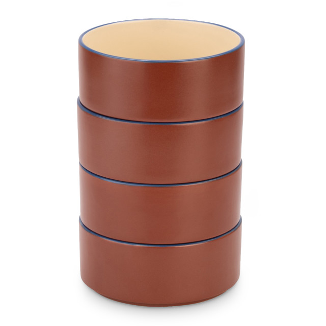 MADE.com Modern Studio Brown Cereal Bowls, Set of 4