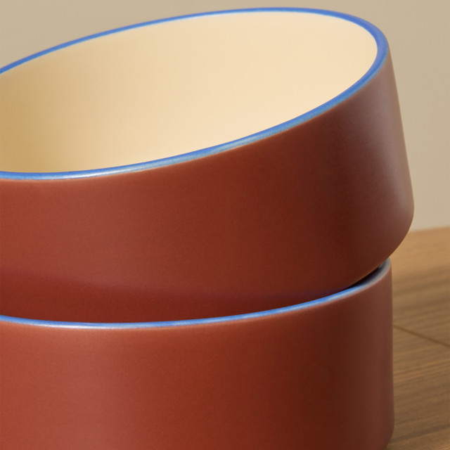 MADE.com Modern Studio Brown Cereal Bowls, Set of 4