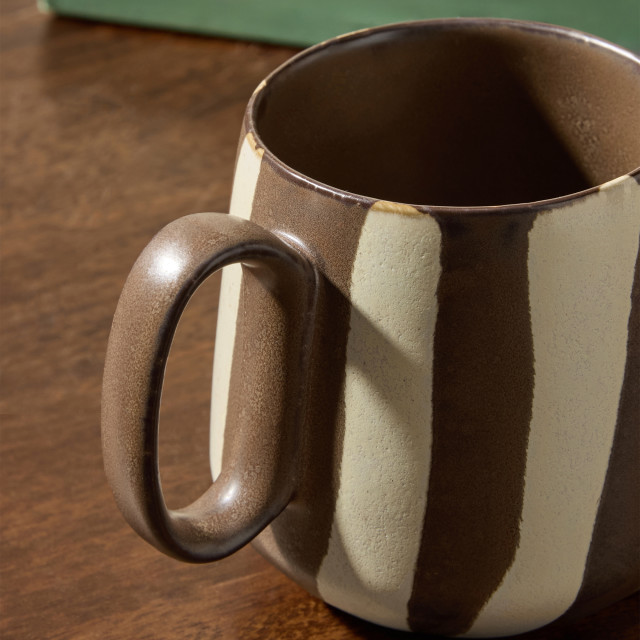 MADE.com Travellers Rest Striped Mugs, Set of 4