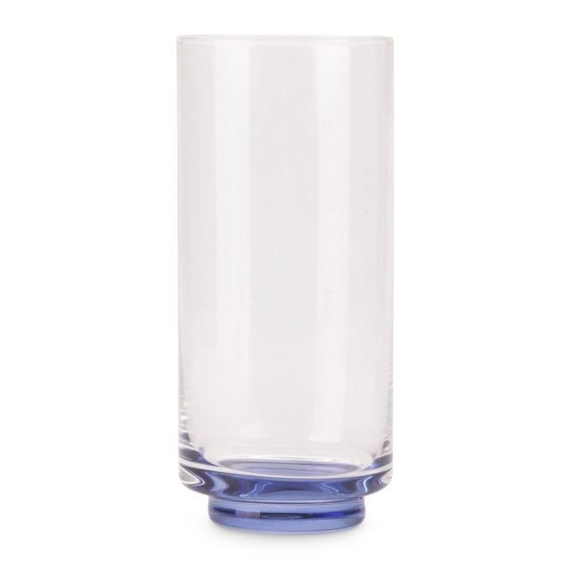 MADE.com Modern Studio Blue Highball Glasses, Set of 4