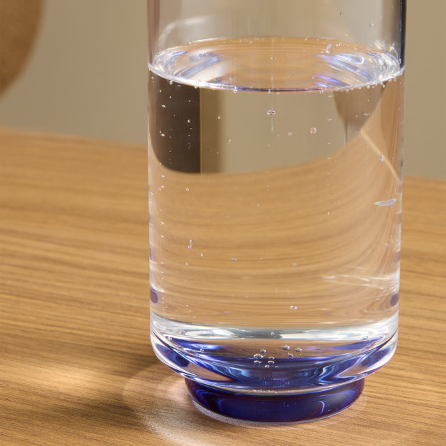 MADE.com Modern Studio Blue Highball Glasses, Set of 4