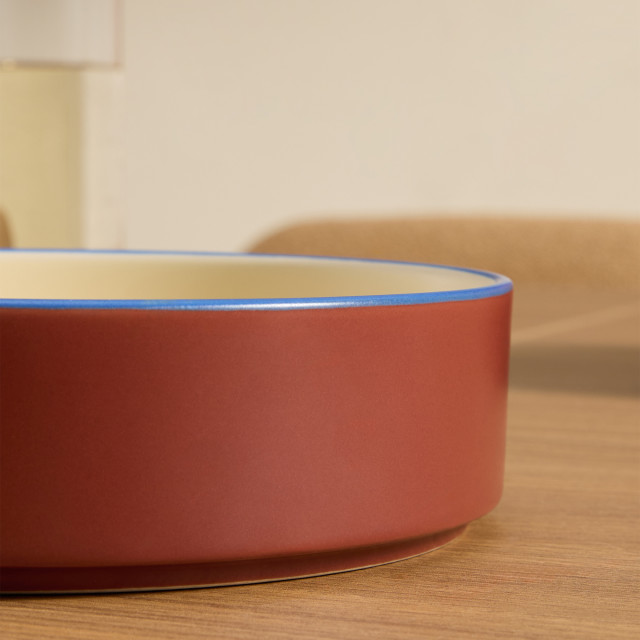 MADE.com Modern Studio Brown Pasta Bowls, Set of 4