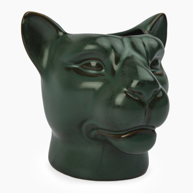 Thread Office Wild Cat Head Planter