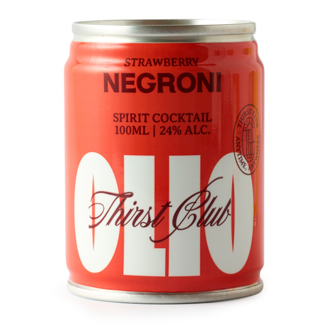 Olio Cocktails Strawberry Negroni, Pack of 4