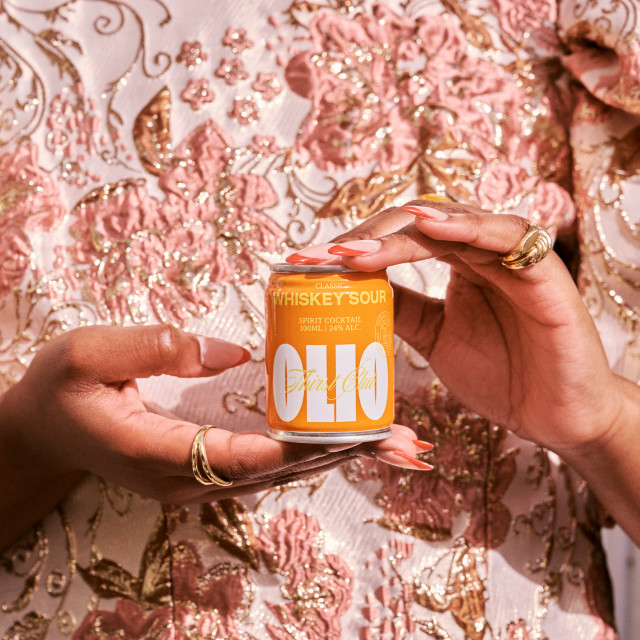Olio Cocktails Whiskey Sour, Pack of 4