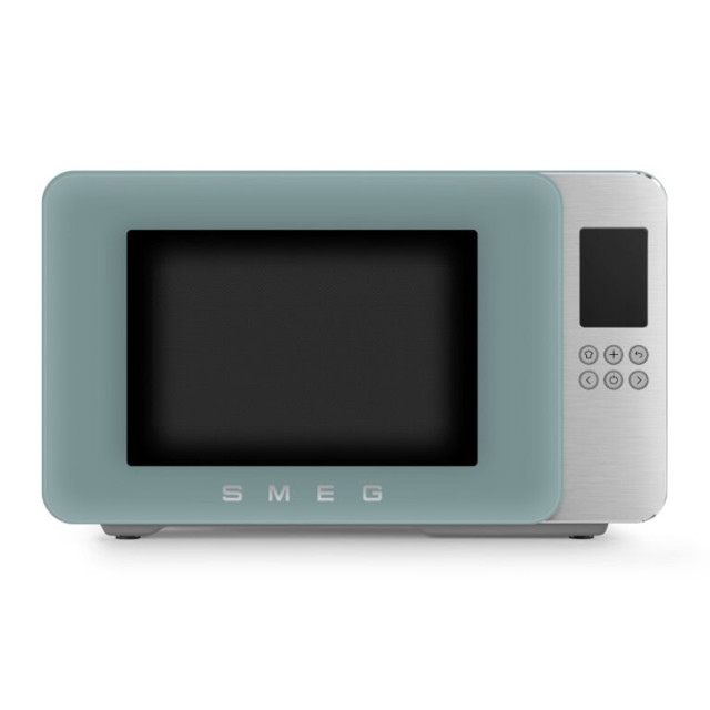 Smeg Microwave Oven with Grill, 29L - Emerald Green