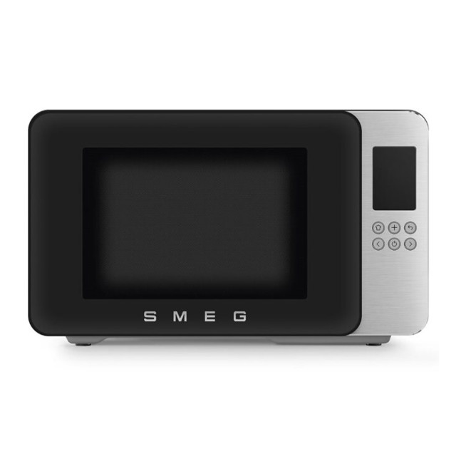 Smeg Microwave Oven with Grill, 29L - Black