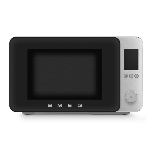 Smeg Combination Microwave Oven, 27L - Black