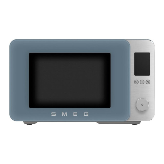 Smeg Combination Microwave Oven, 27L - Storm Blue