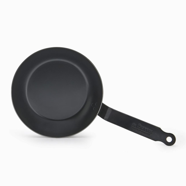 De Buyer Blue Carbon Steel Frying Pan - 26cm