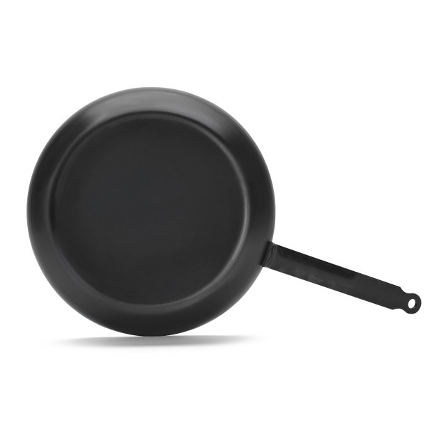 De Buyer Blue Carbon Country Steel Frying Pan - 28cm