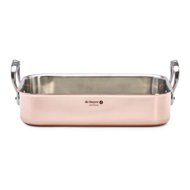 De Buyer Inocuivre Roasting Pan, 41cm