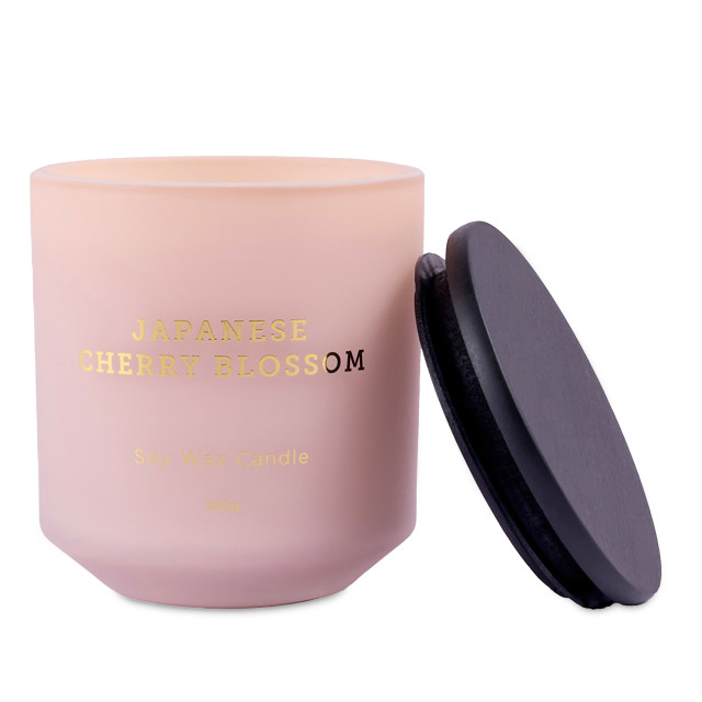 Humble & Mash Signature Japanese Cherry Blossom Candle with Lid, 180g