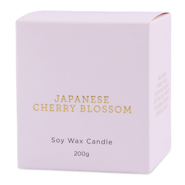 Humble & Mash Signature Japanese Cherry Blossom Candle with Lid, 180g
