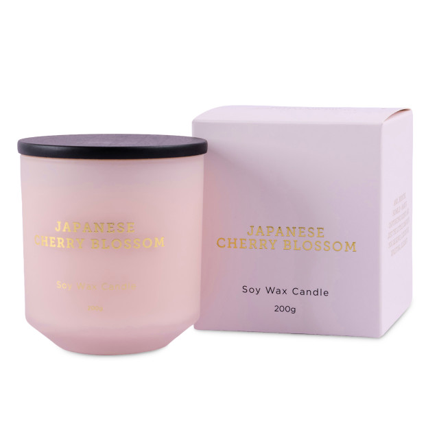 Humble & Mash Signature Japanese Cherry Blossom Candle with Lid, 180g