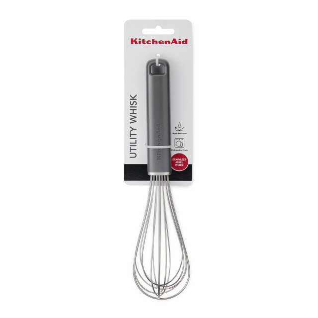 KitchenAid Classic Utility Whisk - Charcoal Grey