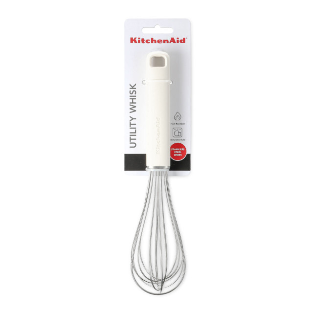 KitchenAid Classic Utility Whisk - Porcelain White